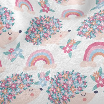 A Hedgehog With A Bunch Of Flo Minky