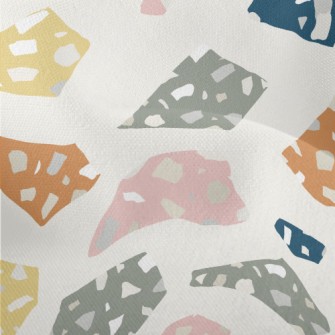 Colorful Terrazzo Lightweight Performance Linen