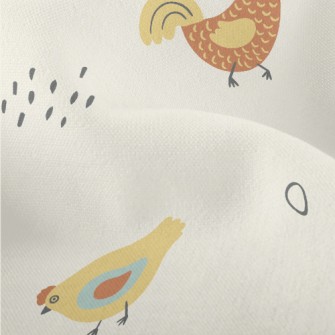 Chicken Who Lives Every Day Se Lightweight Performance Linen