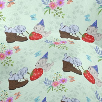 Two Naughty Dogs Playing With  Lightweight Performance Linen