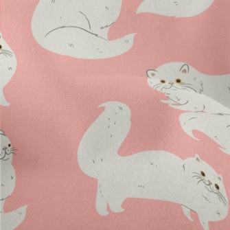 Smart And Flexible Persian Cat Lightweight Performance Linen