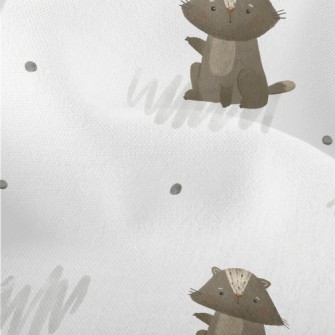 Cuddly Little Animals Lightweight Performance Linen