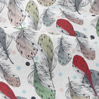 Mysterious Colored Feathers Modern Jersey