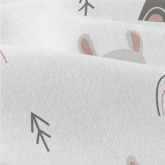 Cute Rabbit In The Woods Modern Jersey