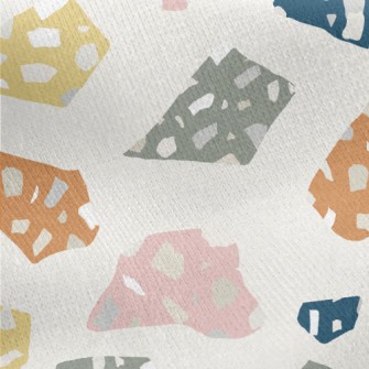 Colorful Terrazzo Jersey Backed Fleece