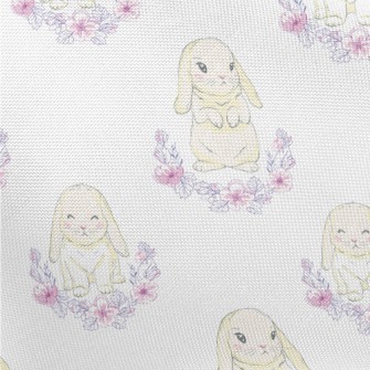 Lop-eared Rabbit Surrounded By Pongee