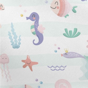 Happy Creatures Living On The  Pongee