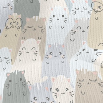 Smiling Animals In Special Sha Stretch Jersey