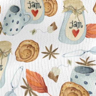 Delicious Desserts For A Cozy  Stretch Jersey