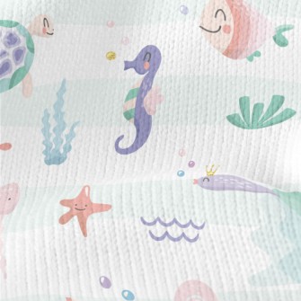 Happy Creatures Living On The  Stretch Jersey