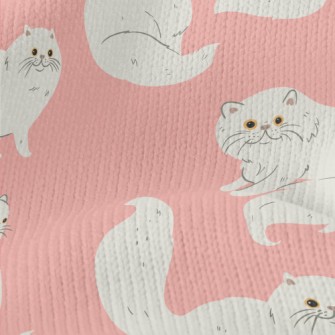Smart And Flexible Persian Cat Stretch Jersey
