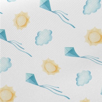 Flying A Kite Between The Clou Midweight Cotton Poplin