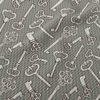 Vintage Keys Birdseye Piqué