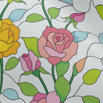 Rose Window Glass Chiffon