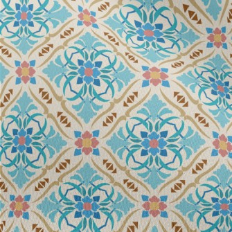 Beautiful Blue Flowers Chiffon
