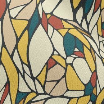 Colorful Stained Glass Chiffon