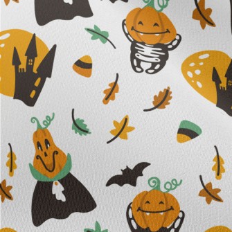 Cute Halloween Pumpkin Chiffon