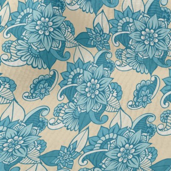 Gorgeous Blue Flowers Terry