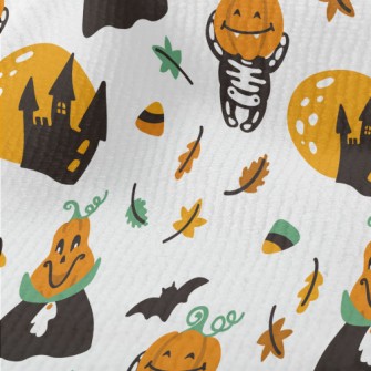 Cute Halloween Pumpkin Terry