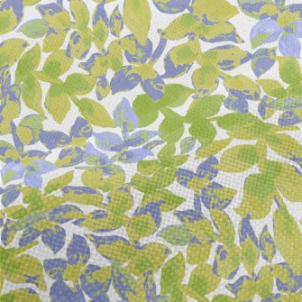 Hand Drawn Watercolor Plants Performance Linen