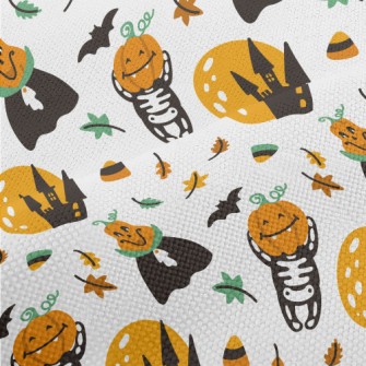 Cute Halloween Pumpkin Performance Linen