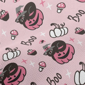 Black Cat And Pumpkin Performance Linen