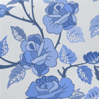 Blue Rose Twill