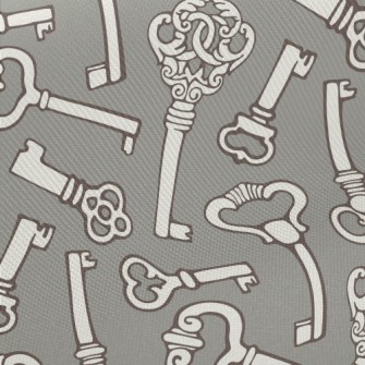 Vintage Keys Twill
