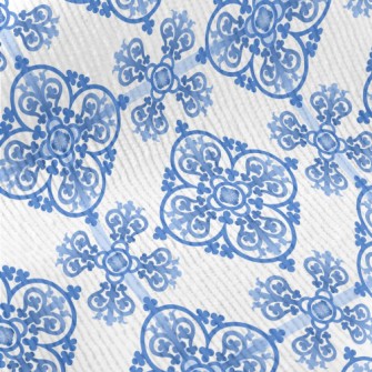 Gorgeous Blue Pattern Standard Corduroy