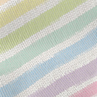 Rainbow Faux Knit Pattern Standard Corduroy