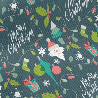Merry Christmas Standard Corduroy