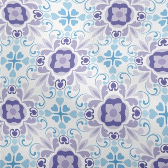 Blue And Purple Kaleidoscope Dobby