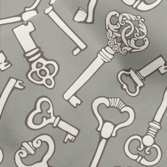 Vintage Keys Micro Fleece