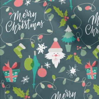 Merry Christmas Micro Fleece