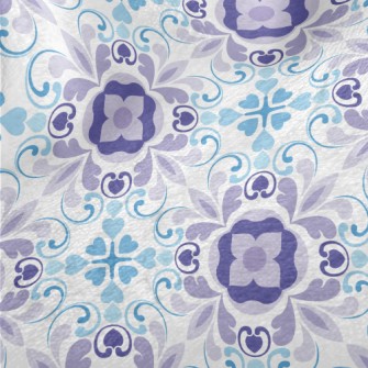 Blue And Purple Kaleidoscope Minky