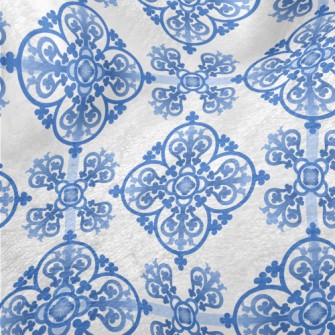 Gorgeous Blue Pattern Minky