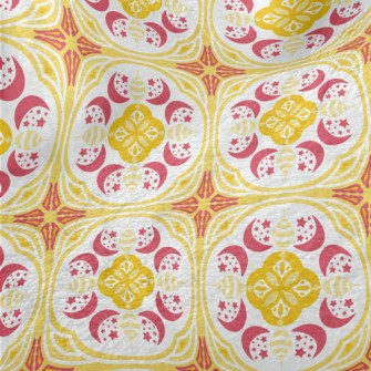 Gorgeous Retro Pattern Minky