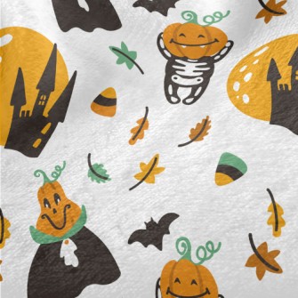 Cute Halloween Pumpkin Minky