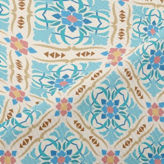 Beautiful Blue Flowers Piqué