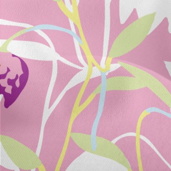 Painted Tulips Lightweight Performance Linen