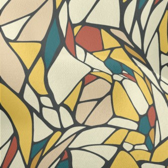 Colorful Stained Glass Lightweight Performance Linen