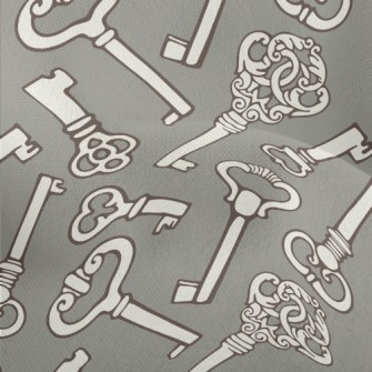 Vintage Keys Lightweight Performance Linen
