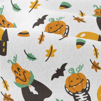 Cute Halloween Pumpkin Modern Jersey