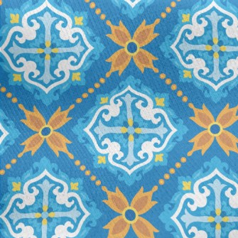 Turkish Style Painting Jersey Backed Fleece
