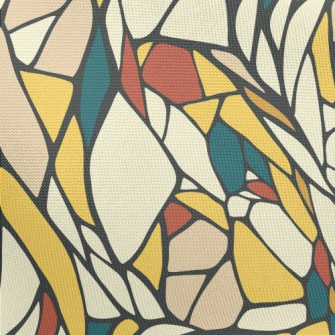 Colorful Stained Glass Pongee