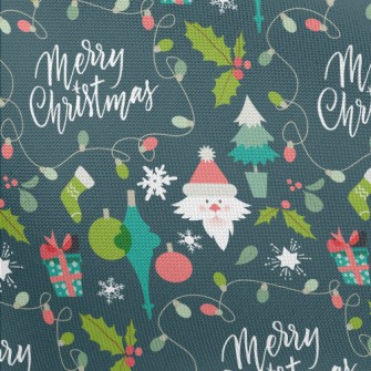 Merry Christmas Pongee