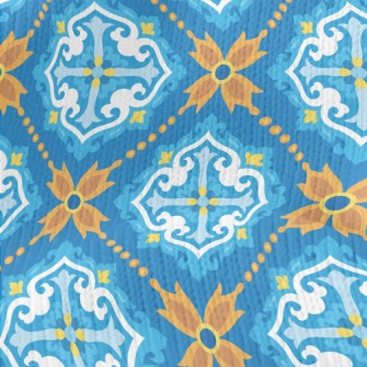Turkish Style Painting Stretch Jersey