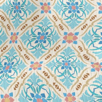 Beautiful Blue Flowers Stretch Jersey