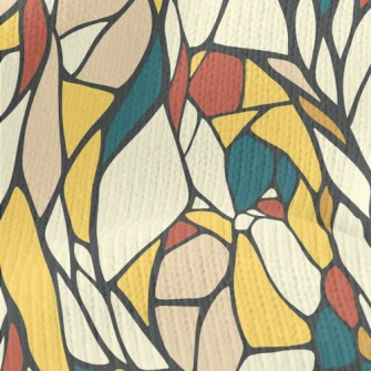 Colorful Stained Glass Stretch Jersey