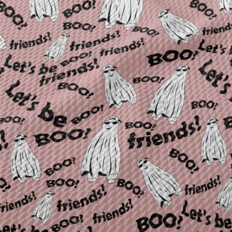 Funny Ghost Dress Up Birdseye Piqué